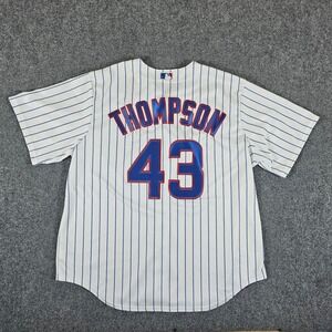 Trayce Thompson (Brother Of‎ Klay) Nike MLB Cubs Jersey #43 White Men's Size 2XL